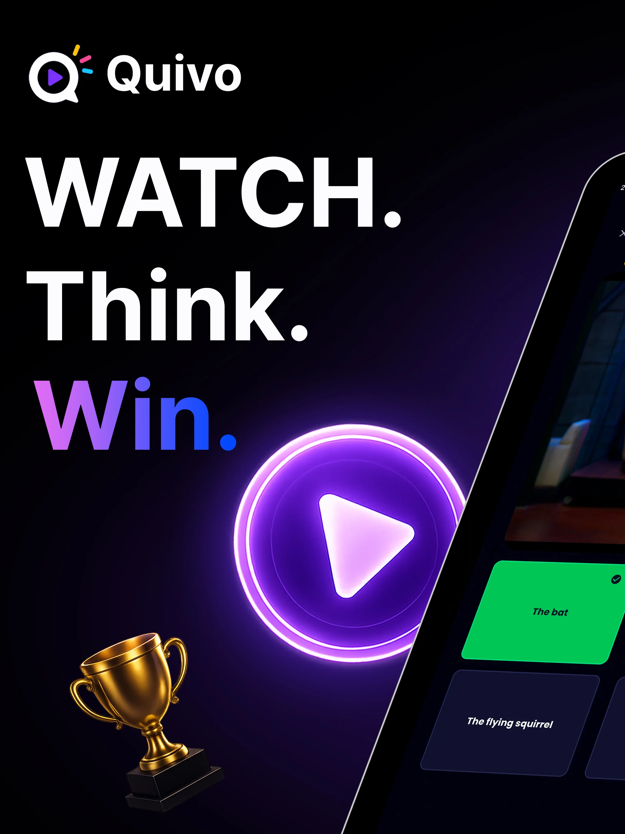 Quivo: Video Trivia Quiz screenshot
