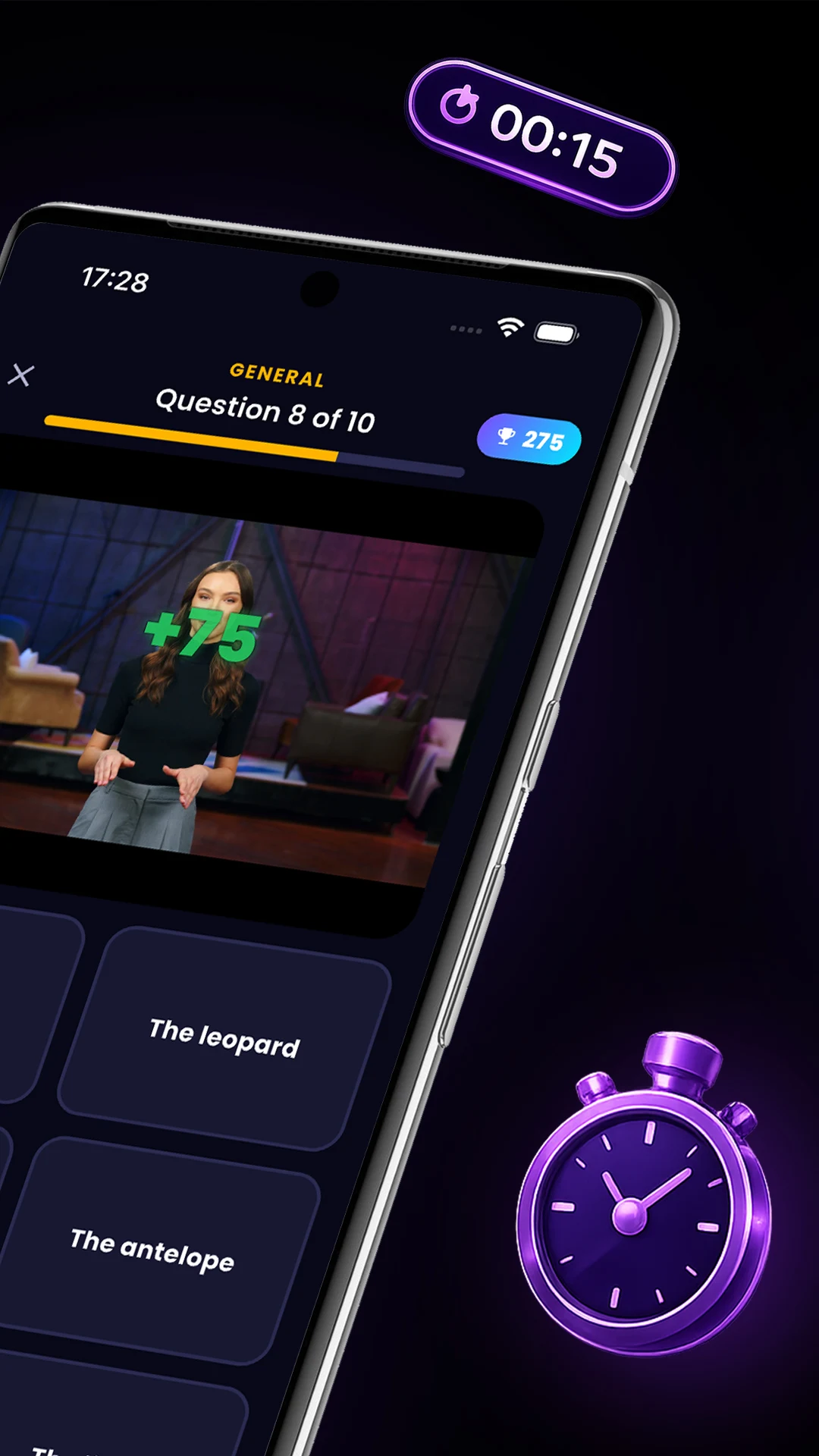 Quivo: Video Trivia Quiz screenshot