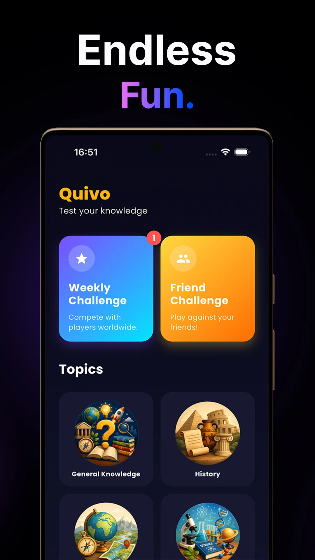 Quivo: Video Trivia Quiz screenshot